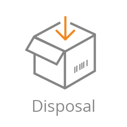 Disposal icon