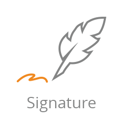 Signature icon