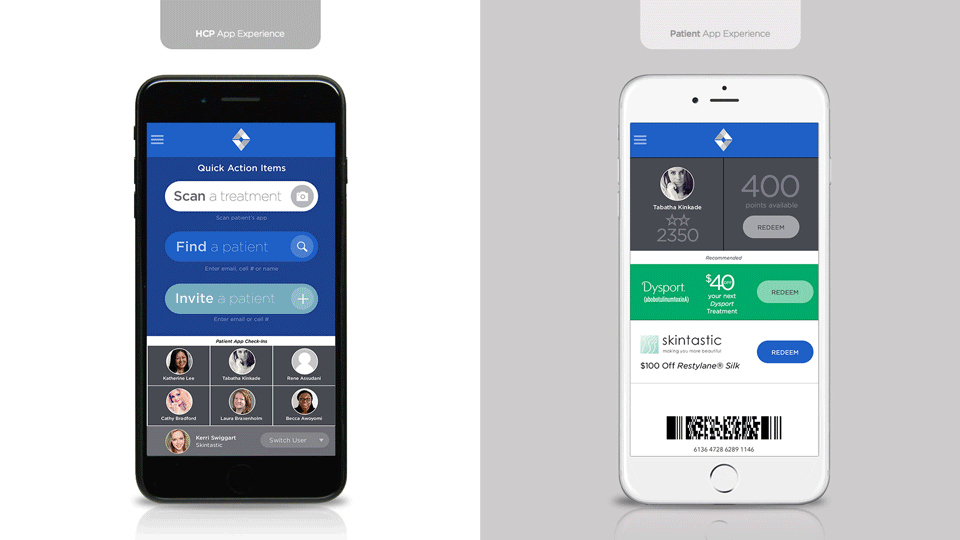 Aspire patient and provider mobile apps
