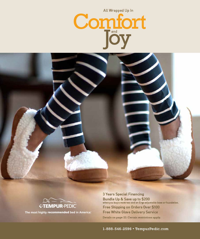 Tempur-Pedic Comfort and Joy campaign